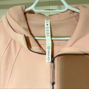 Lululemon Oversized Scuba Half Zip Hoodie - Powder Puff Pink